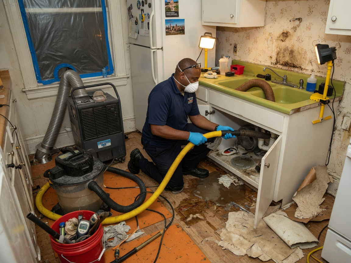Appliance Leak Water Damage Restoration in Newark, DE